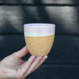 Pastello kop - Yellow Freckles/Pink