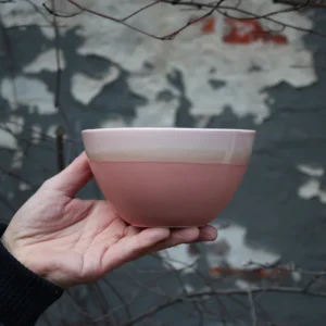 Pastello skål - pink